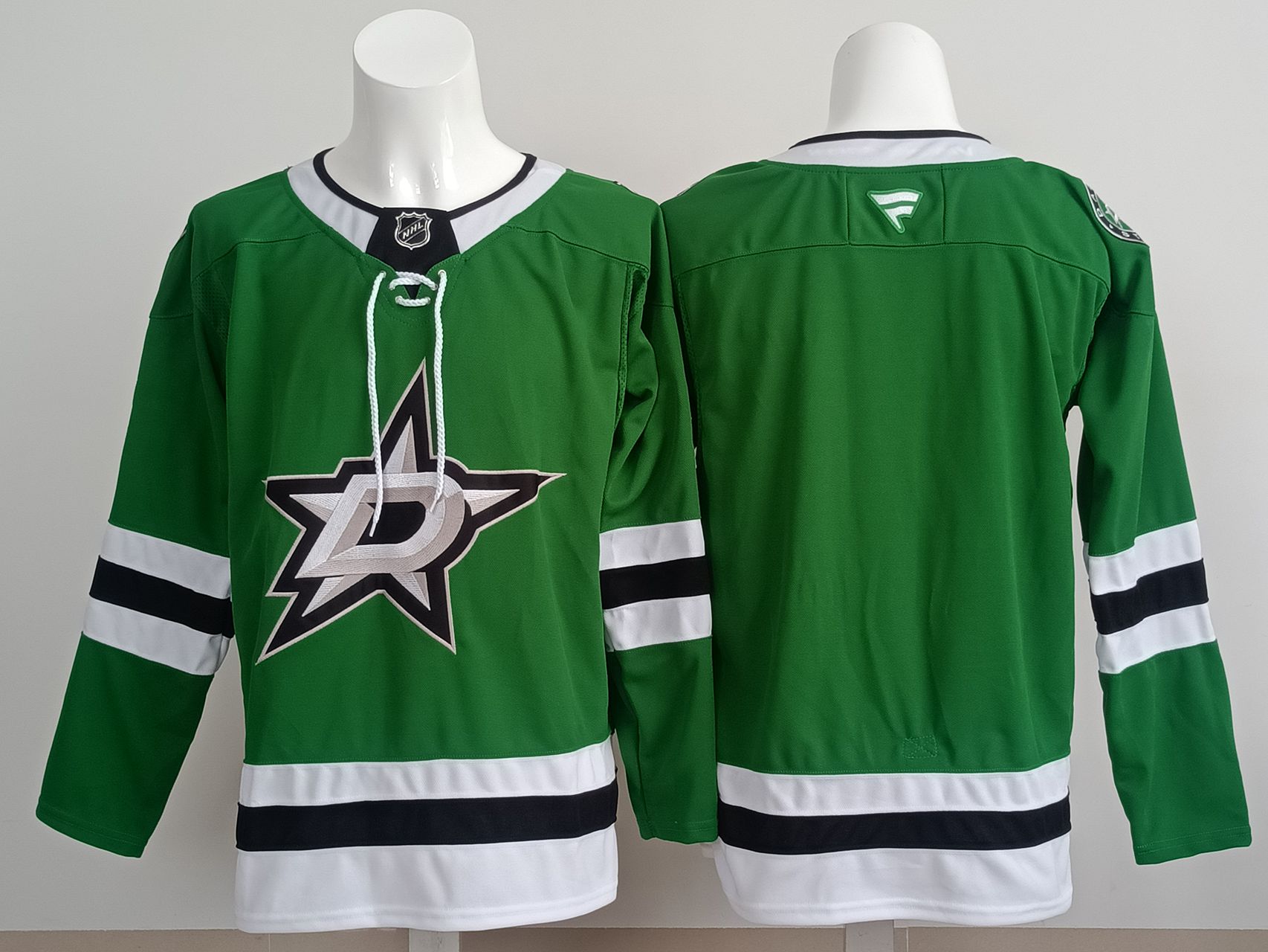 Men 2025 Dallas Stars Blank Green NHL Jersey style 01